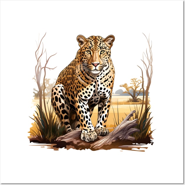 African Leopard Wall Art by zooleisurelife